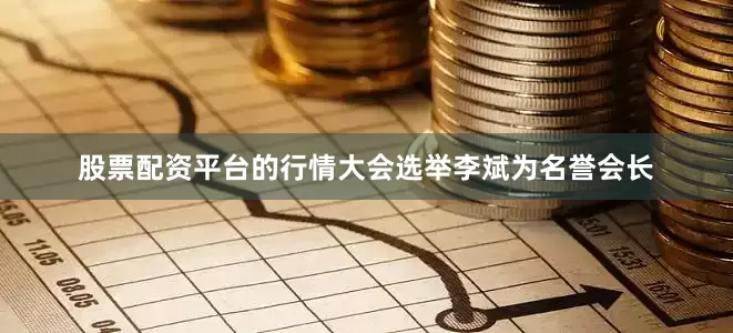 股票配资平台的行情大会选举李斌为名誉会长
