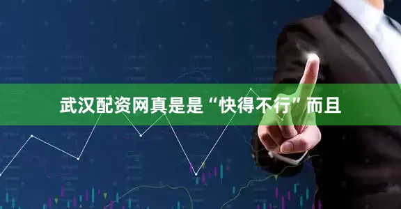 武汉配资网真是是“快得不行”而且